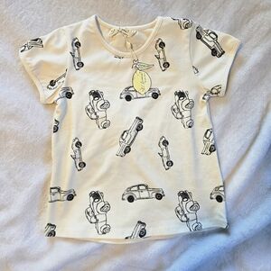 Lil Lemons by For Love and Lemons Cotton Toddler Car Shirt